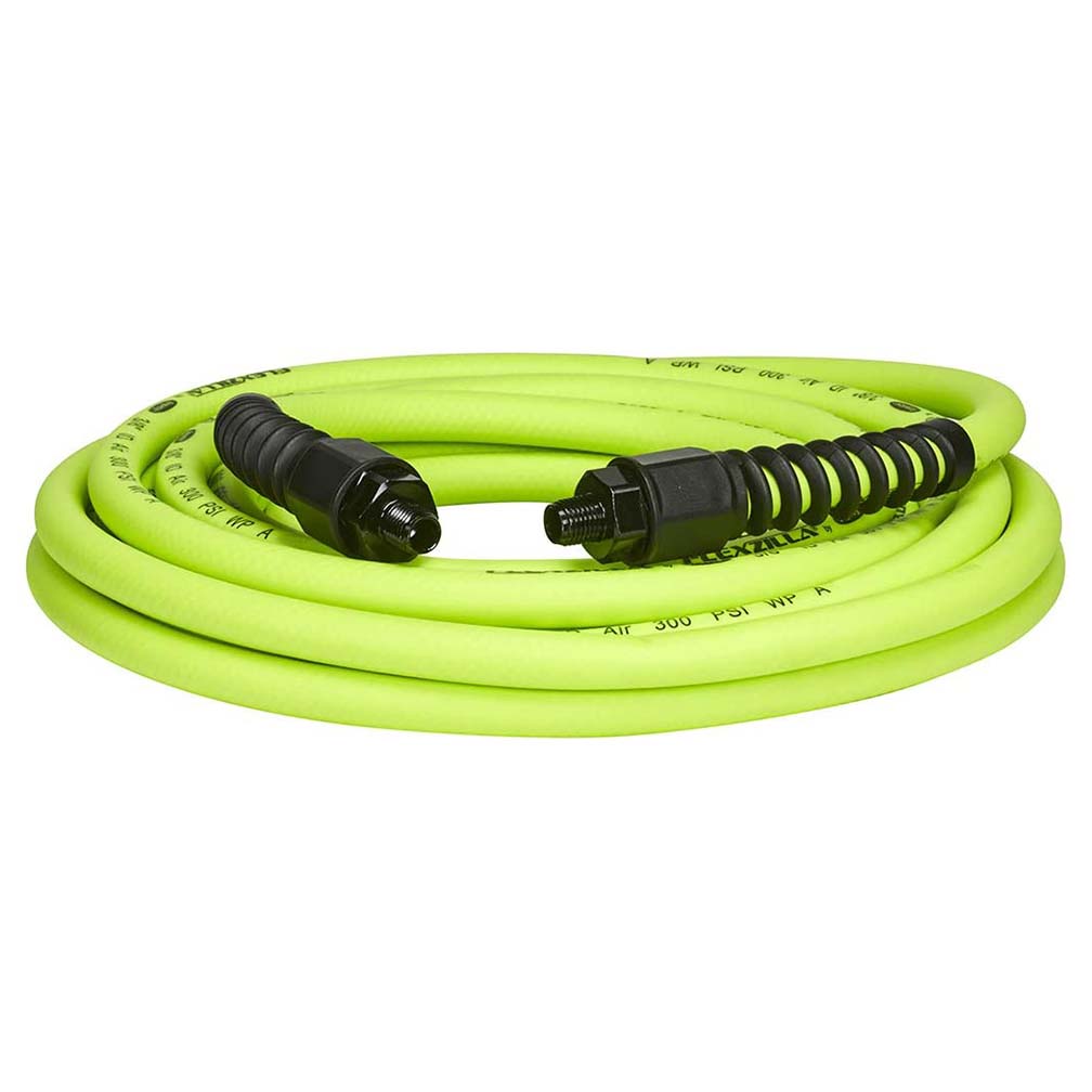 Flexzilla Pro Air Hose 3/8in x 25ft 1/4in MNPT Fittings