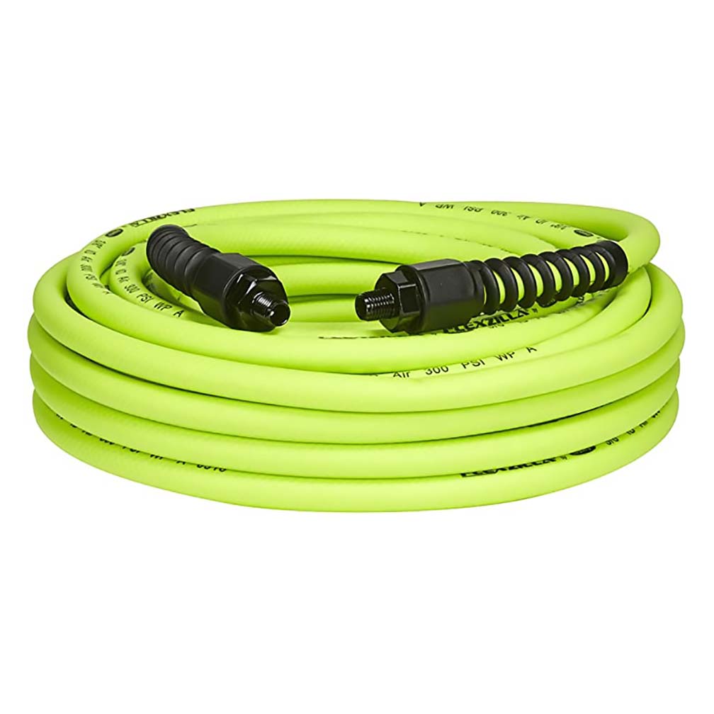 Flexzilla Pro Air Hose 3/8in x 50ft 1/4in MNPT Fittings