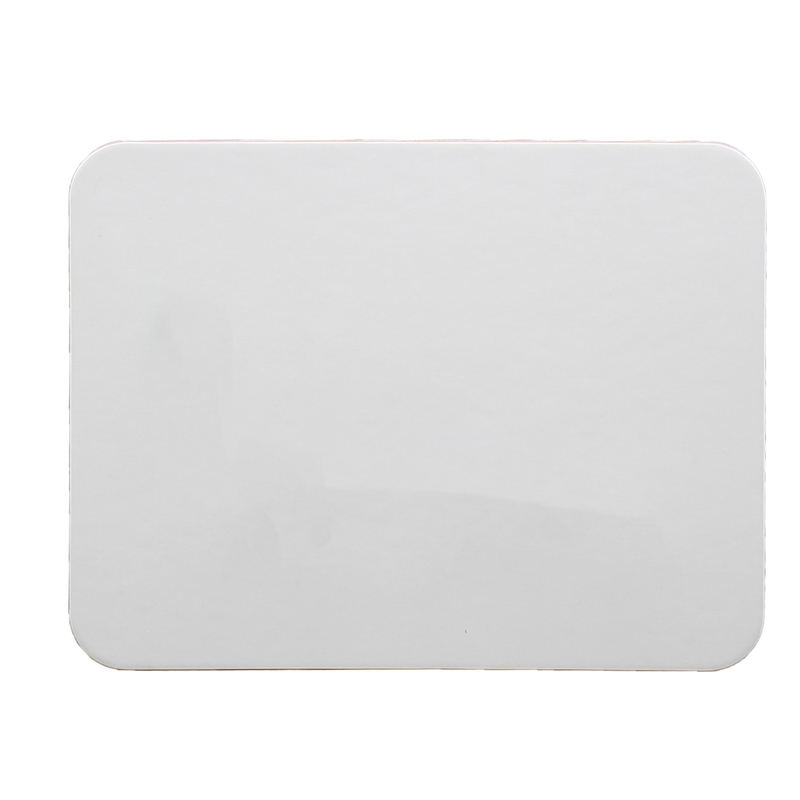 Two-Sided Magnetic Dry Erase Board, Plain/Plain, 9" x 12"