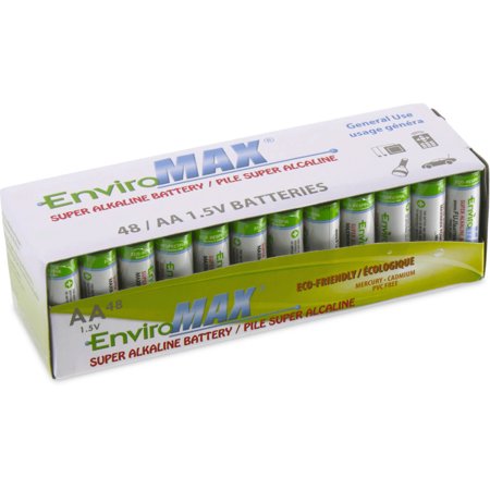 FUJI ENVIROMAX 4300SP48 EnviroMax AA Super Alkaline Batteries (48 pack)