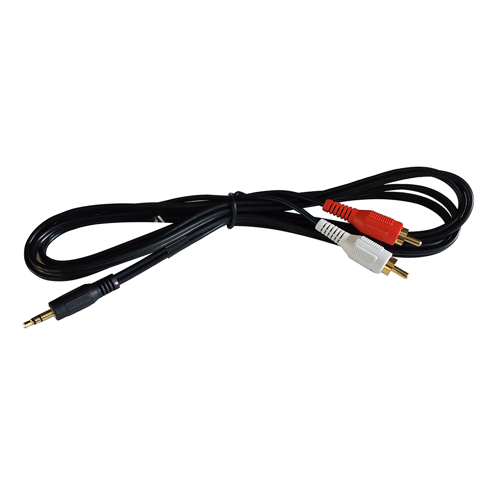 FUSION MS-CBRCA3.5 Input Cable - 1 Male (3.5mm) to 2 Male (RCA Cable) 70" f/PS-A302B Panel Stereo