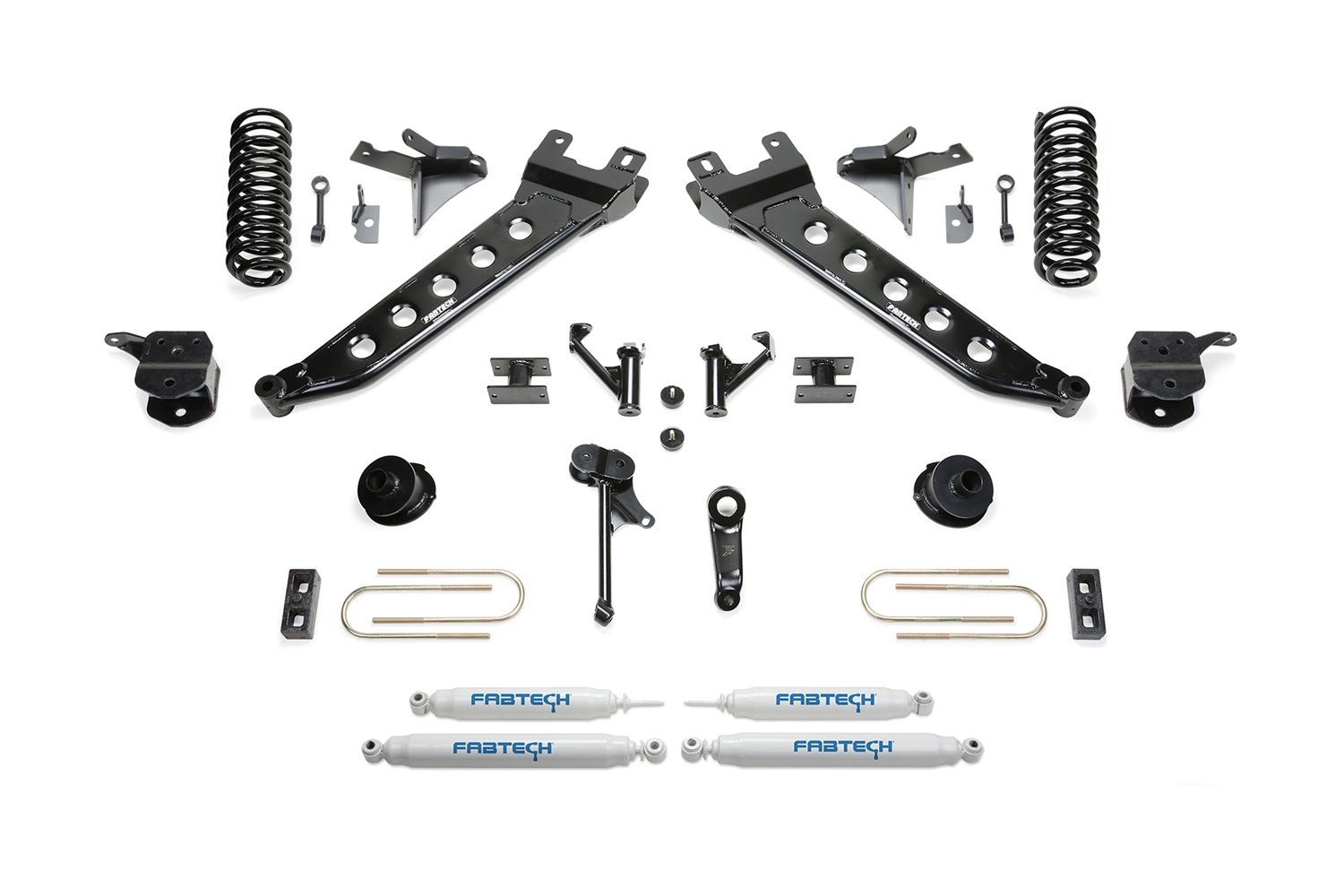 7IN RADIUS ARM KIT W/ PERF SHKS 2013-18 RAM 3500 4WD