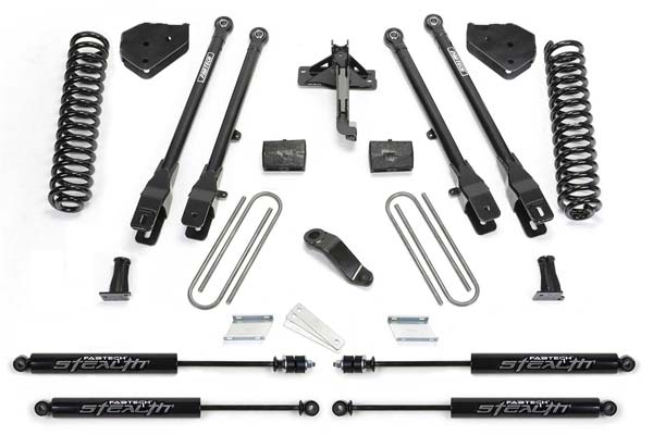 6IN 4LINK SYS W/COILS & STEALTH 19-20 FORD F450/F550 4WD DIESEL