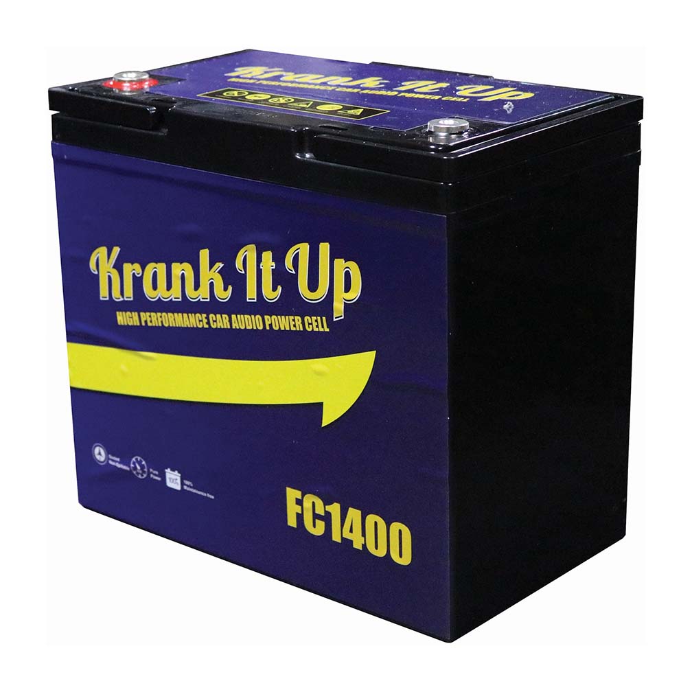 KRANK IT UP POWER CELL 1500 AMPS 12 VOLT; 60 Ah