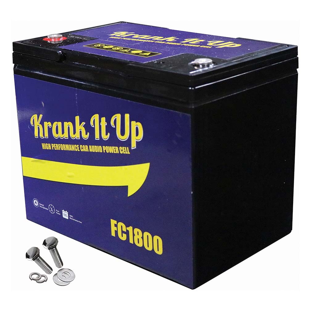 KRANK IT UP POWER CELL 1900 AMPS 12 VOLT; 81 Ah