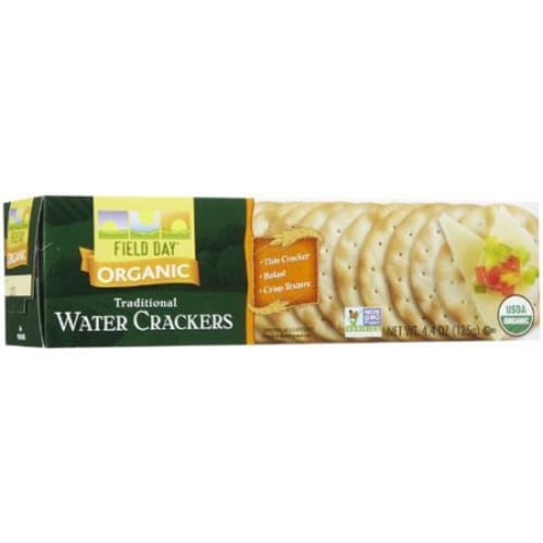 Field Day Organic Water Crackers (12x4.4Oz)