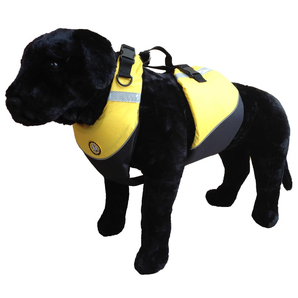 First Watch Flotation Dog Vest - Hi-Visibility Yellow - X-Large