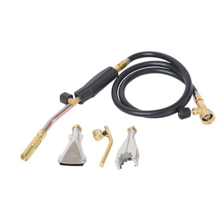 PROPANE TORCH WITH 3 INTERCHANGEABLE TIPS
