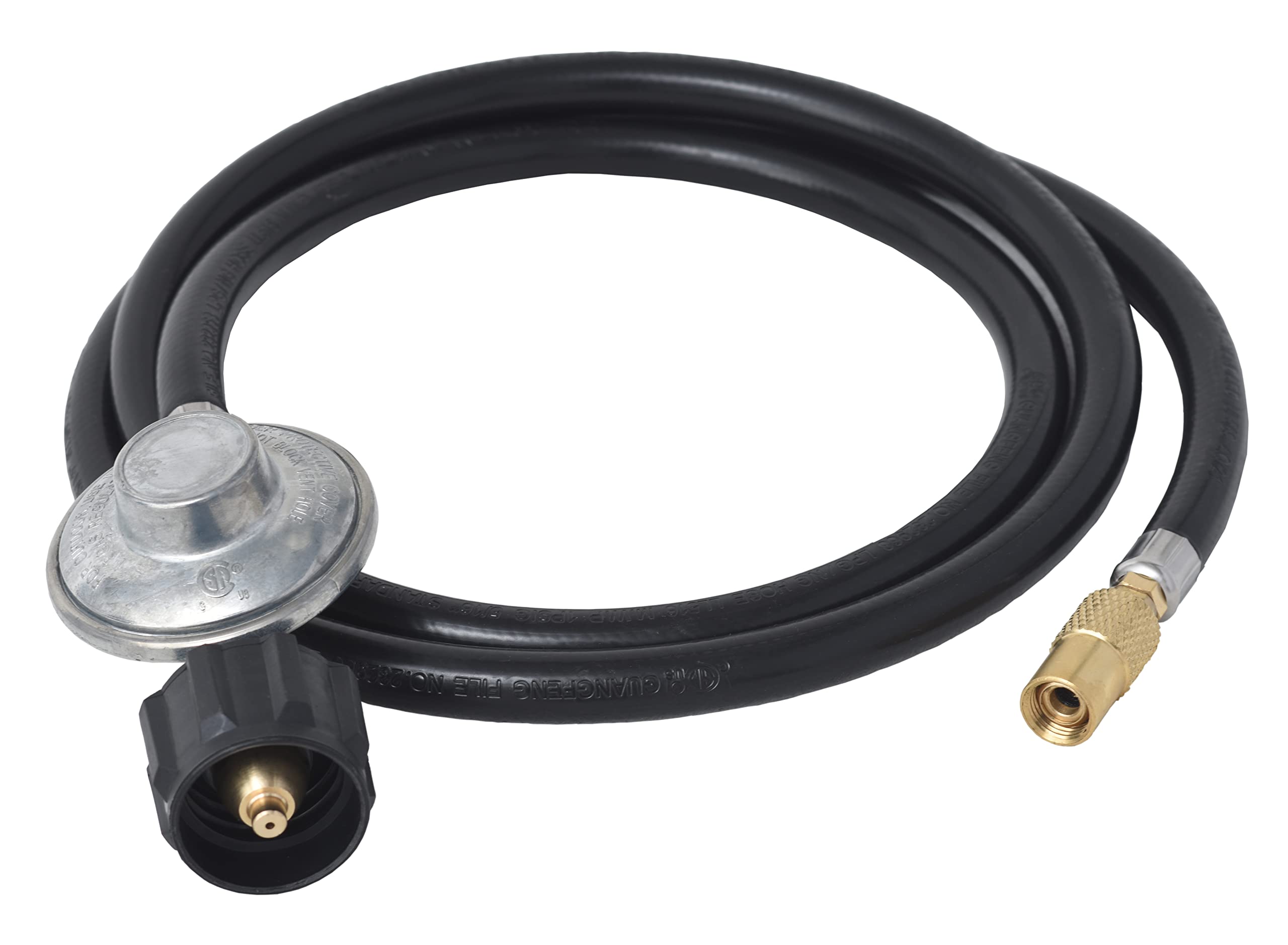 REGULATOR HOSE ADAPTER CONNECT TO 20LB TANK FOR 17IN/22IN BLACKSTONE TABLETOP GRILL GRIDDLE