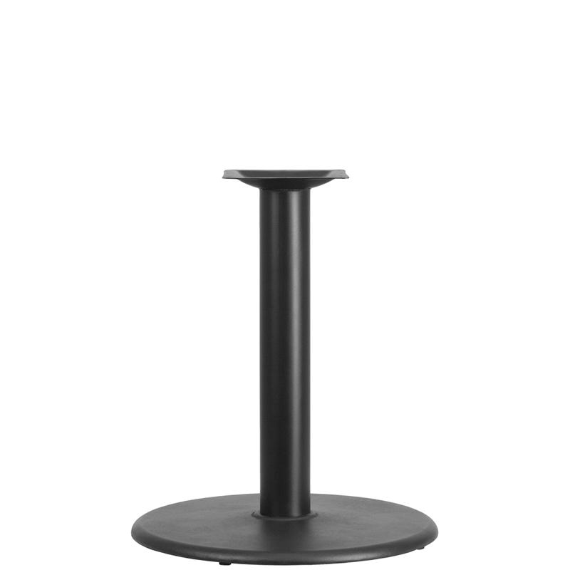 24'' Round Restaurant Table Base with 4'' Dia. Table Height Column