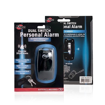 Flipo Dual Switch Personal Palm Sized Alarm