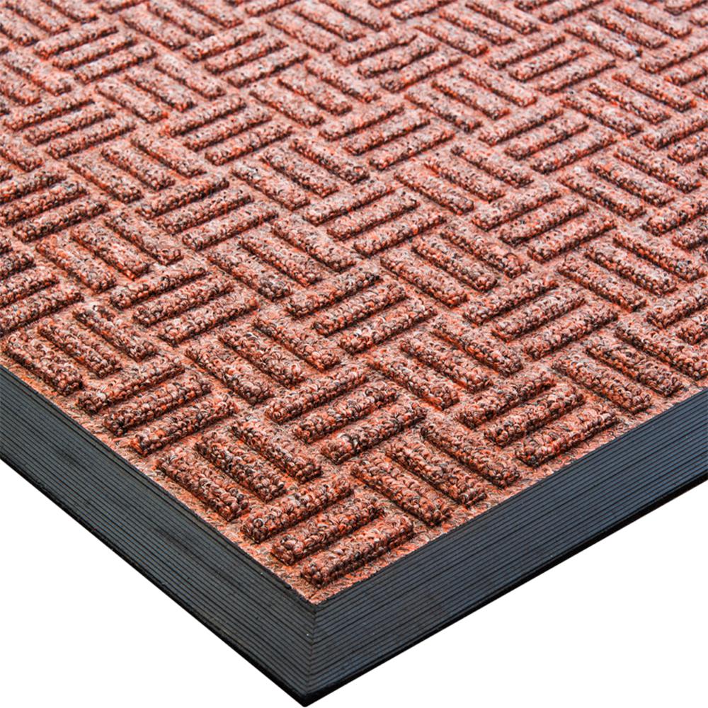Doortex Ribmat heavy duty Indoor / Outdoor Entrance mat in Brown (36"x60")