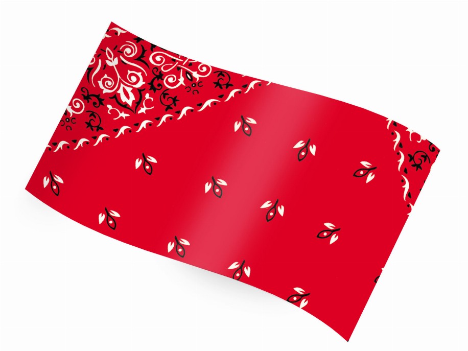 Tissue Paper - 20"x30" Red Bandanna