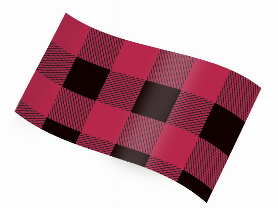 Tissue Paper - 20"x30" Red Lumberjack Plaid