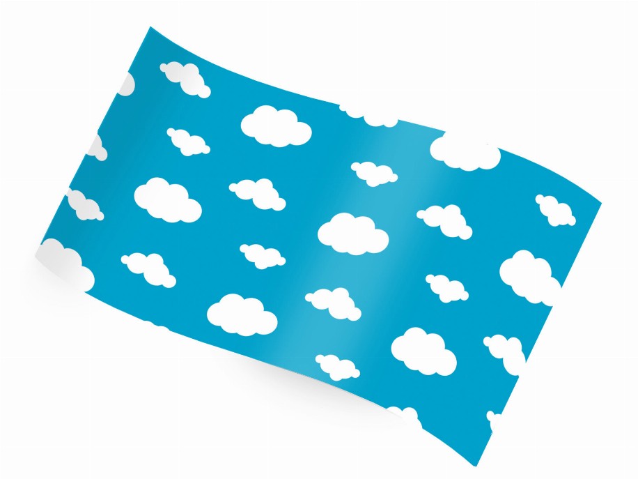 Tissue Paper - 20"x30" Puffy Clouds