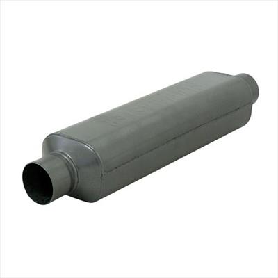 HUSHPOWER II 2.5IN/OUT 4IN X 5IN X 18IN 409S SUPER MUFFLER