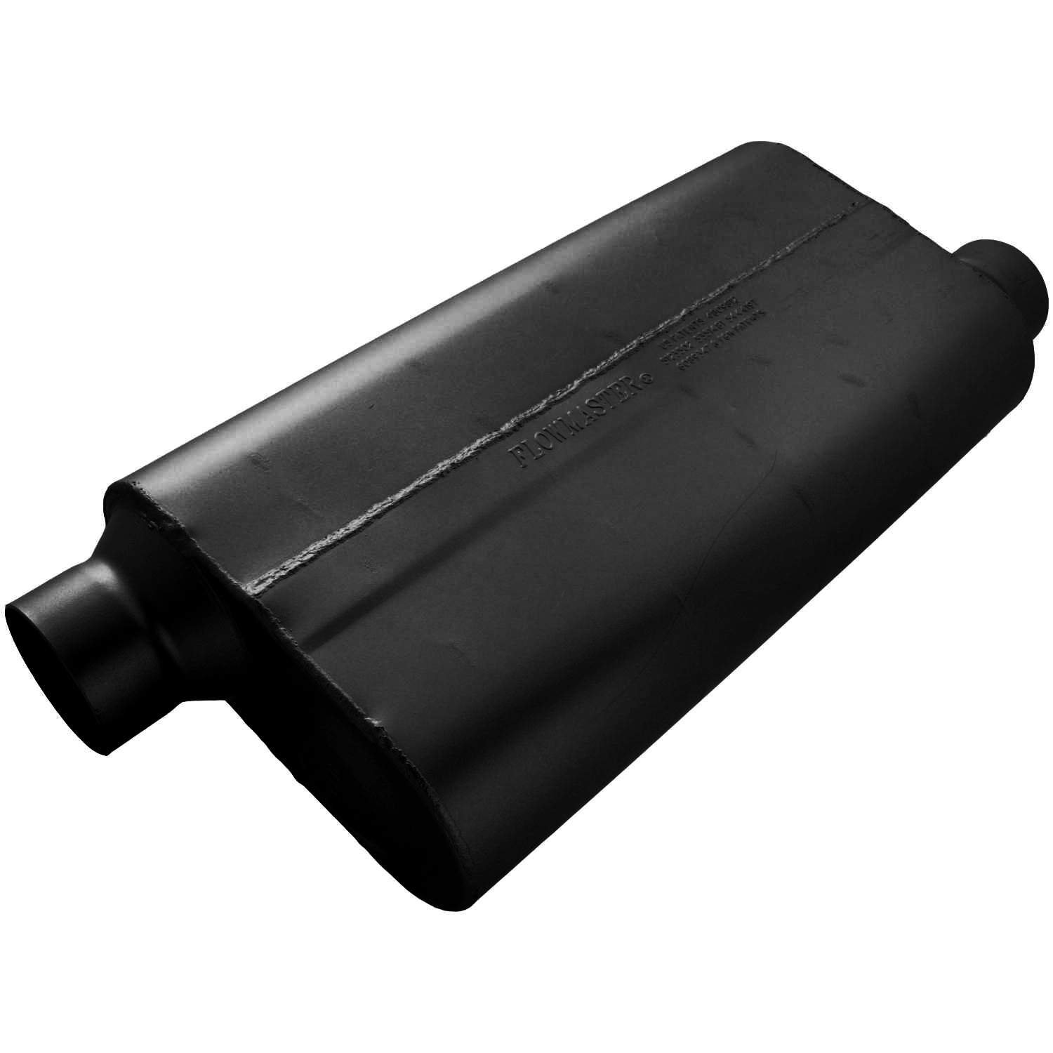 50 SERIES BIG BLOCK MUFFLER, 3.50IN IN (O) / OUT (O): EA