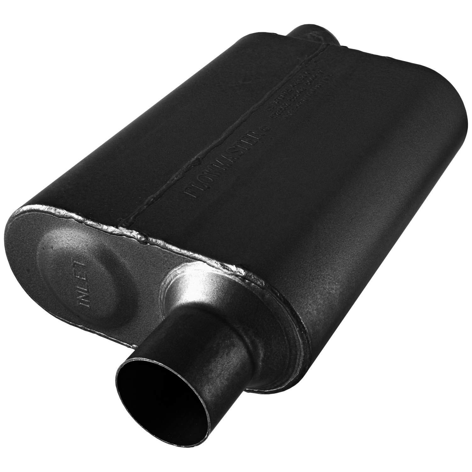 STREET MUFFLERS 40 SERIES ORIGINAL 40 SERIES MUFFLER 2.50IN IN (O) / OUT (O) OPP