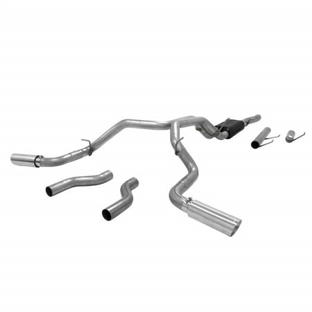 1416 RAM 2500  CREW CAB 6.5FT/8FT BED 6.4L V8 GAS W/COIL SPRING REAR SUSP CATBACK EXHAUST SYSTEM