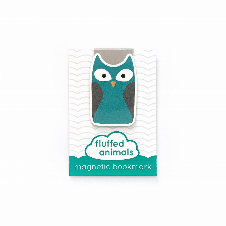 Cute Animal Magnetic Bookmark - Owl
