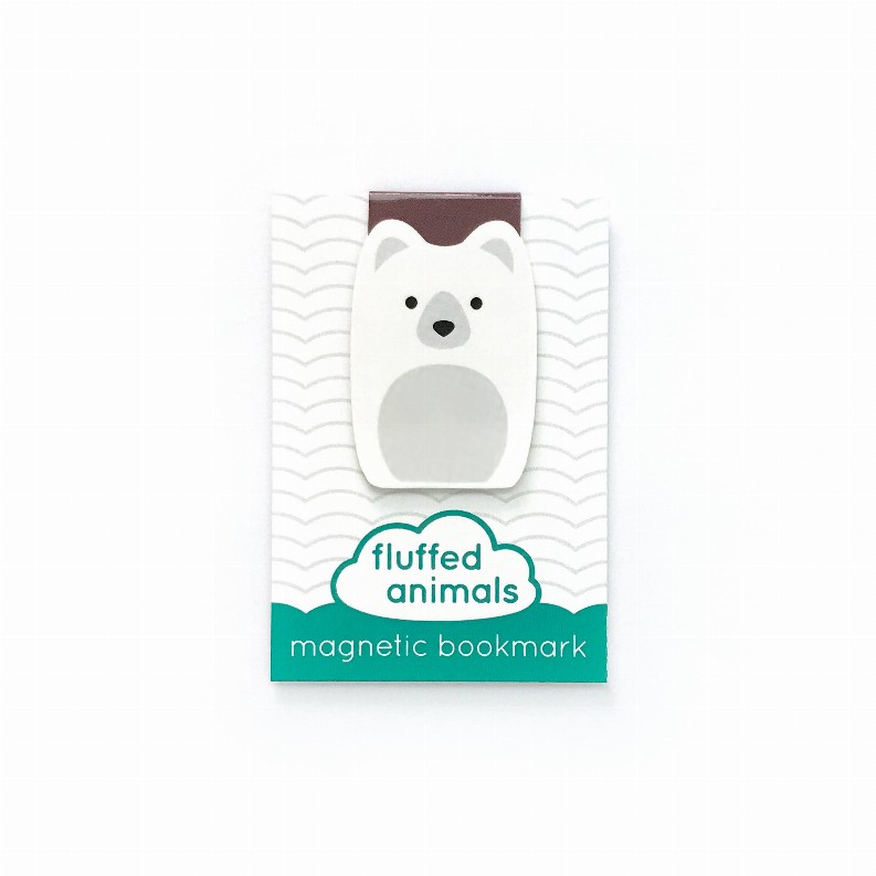 Cute Animal Magnetic Bookmark - Polar Bear