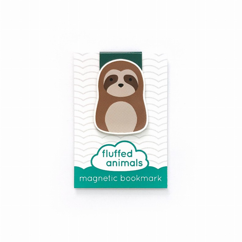 Cute Animal Magnetic Bookmark - Sloth