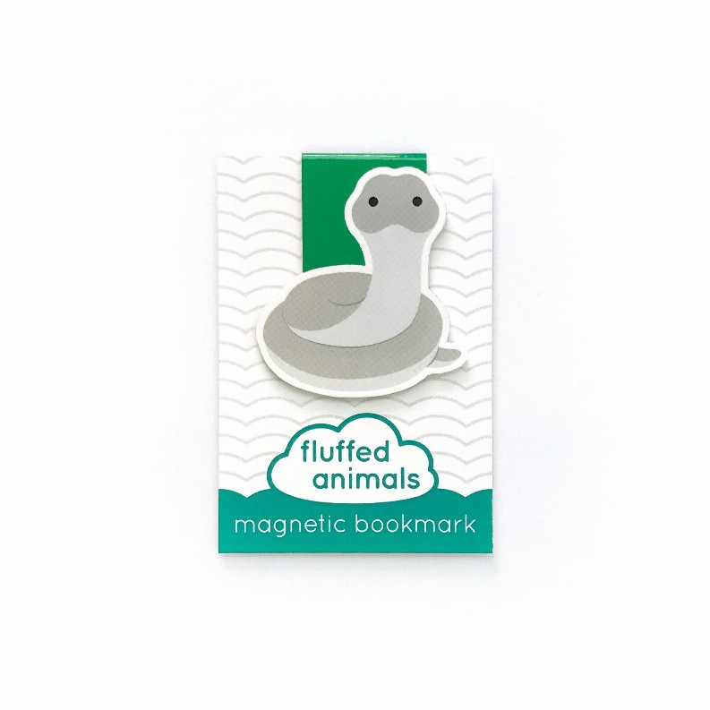 Cute Animal Magnetic Bookmark - Snake