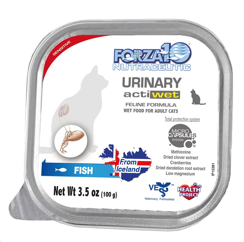 Forza10 Actiwet Urinary Support Icelandic Fish Recipe Canned Cat Food