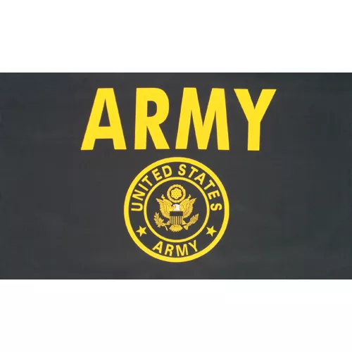 3' X 5' US Army (Black / Yellow)