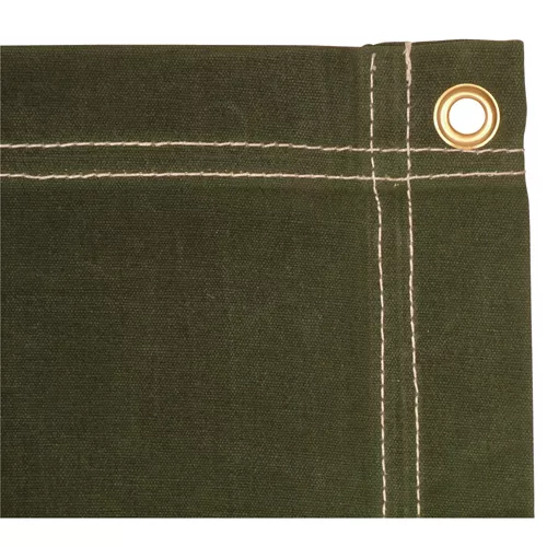 Canvas Tarp - 4' X 6' - Olive Drab