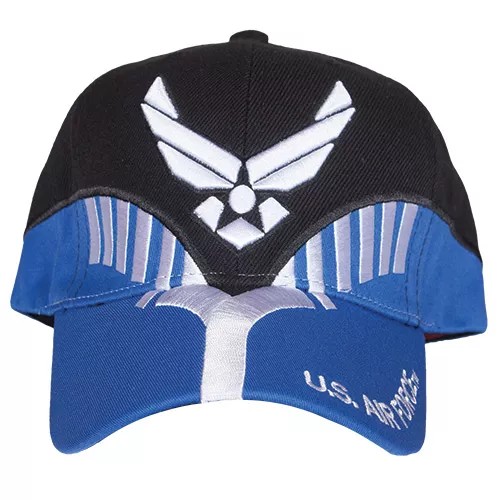 Embroidered Ball Cap Black/Navy Heritage - Air Force