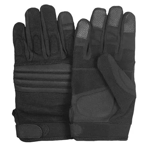 Flex-Knuckle Raid Gloves - Black XL