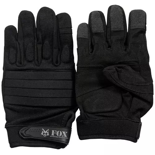 Flex-Knuckle Raid Gloves V2 - Black Small