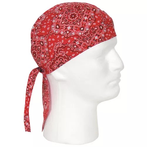 Headwrap 12 Pack - Red Paisley