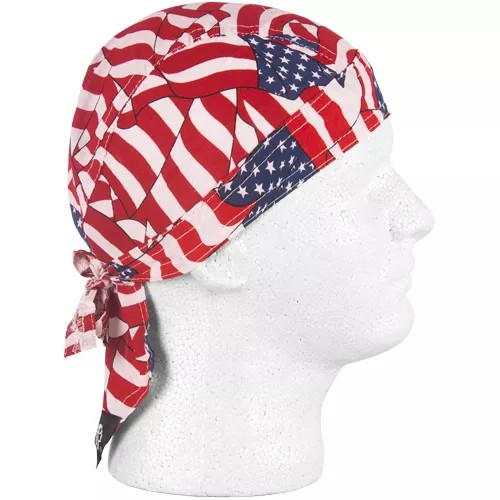 Headwrap 12 Pack - Tossed USA Flag