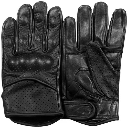 Low-Profile Hard Knuckle Gloves - Black Medium