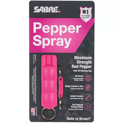 Sabre Red Pepper Spray .54 Oz Hard Case