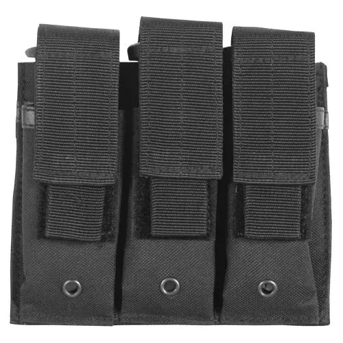 Triple Pistol Mag Pouch - Black