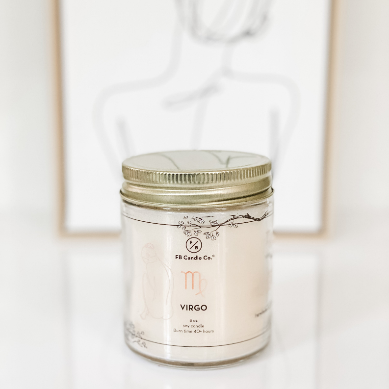 Astrology Candle - 8 oz Virgo