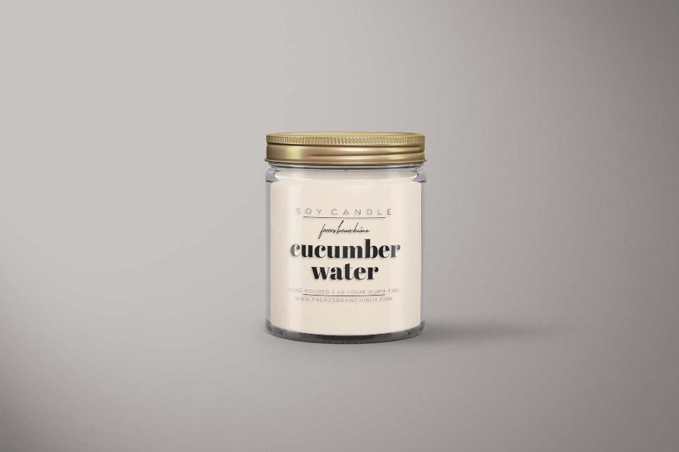Cucumber Water Candle