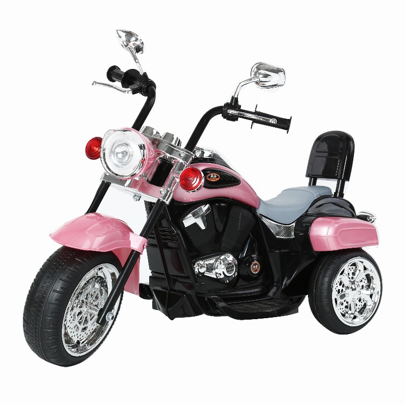 6V Freddo Toys Chopper Style Ride on Trike - Pink