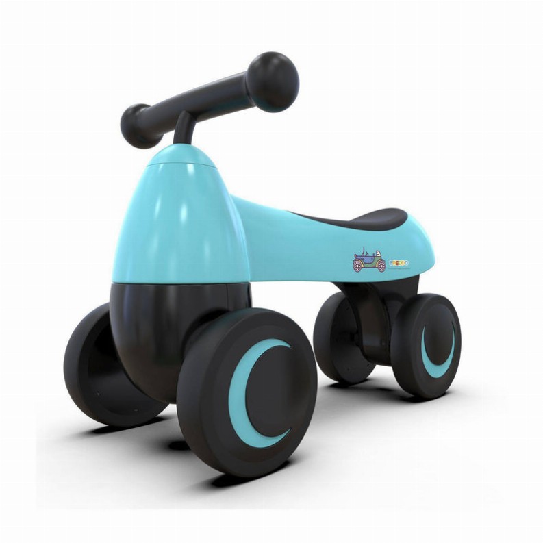 Freddo Toys 4 Wheels Balance Bike - Blue