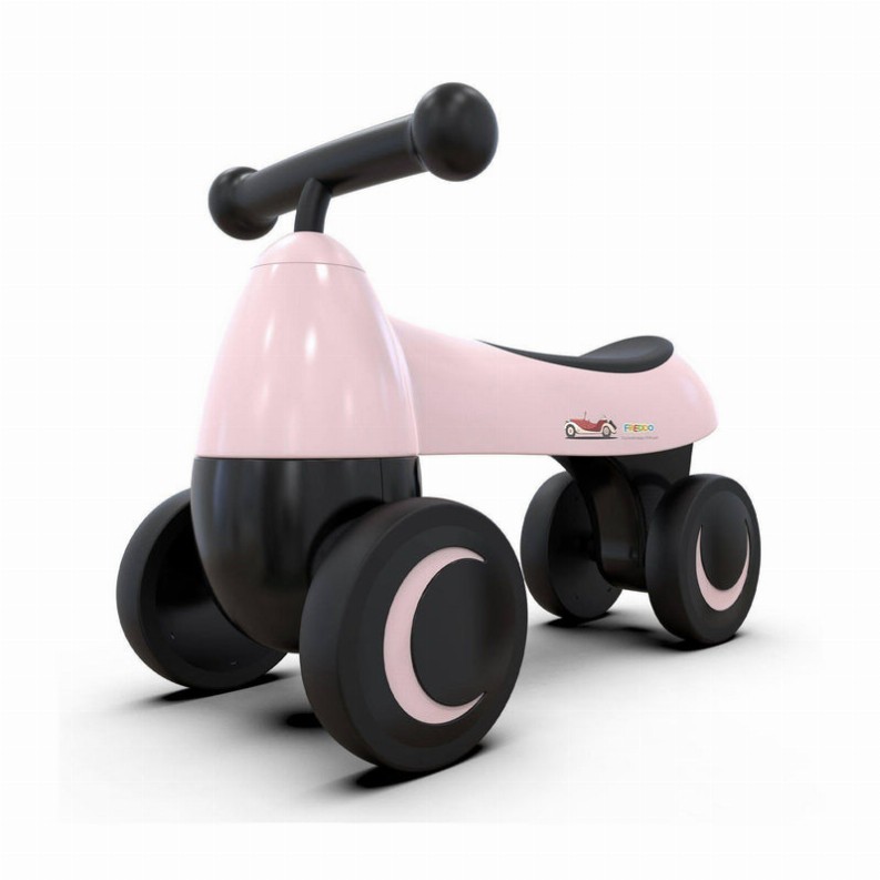 Freddo Toys 4 Wheels Balance Bike - Pink