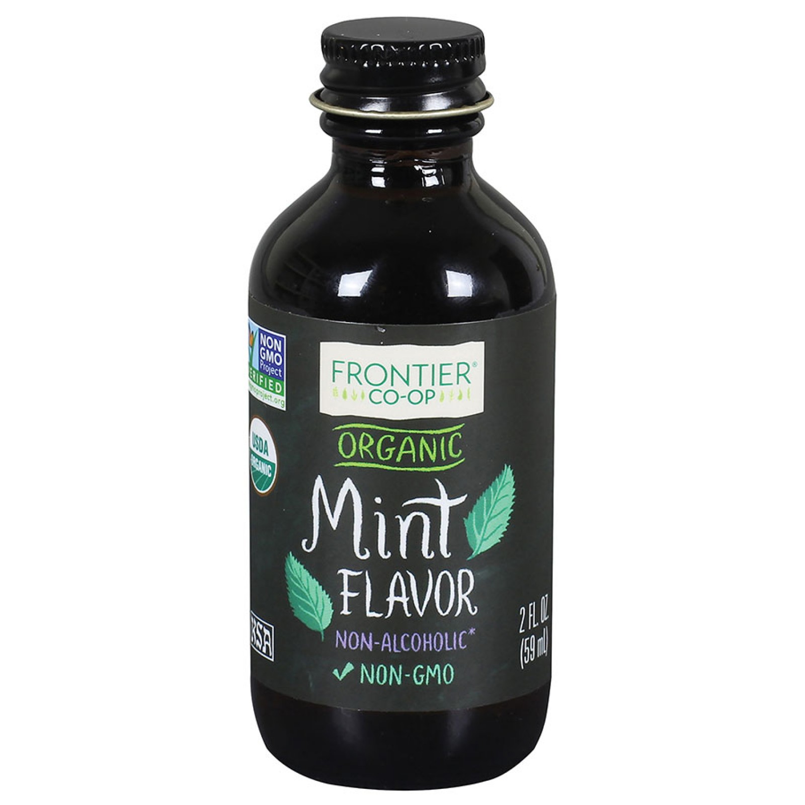 Frontier Herb Mint Flavor A/F Organic (1x2 Oz)