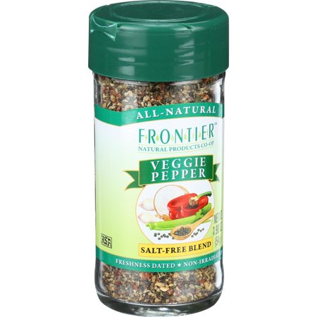 Frontier Herb Saltless Veggie Pepper (1x1.76 Oz)