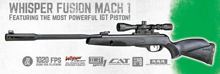 Gamo Whisper Fusion Mach 1 .22 Cal. Air Rifle