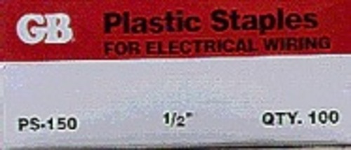PS-150 1/2 In. Plastic 2Nail Staple