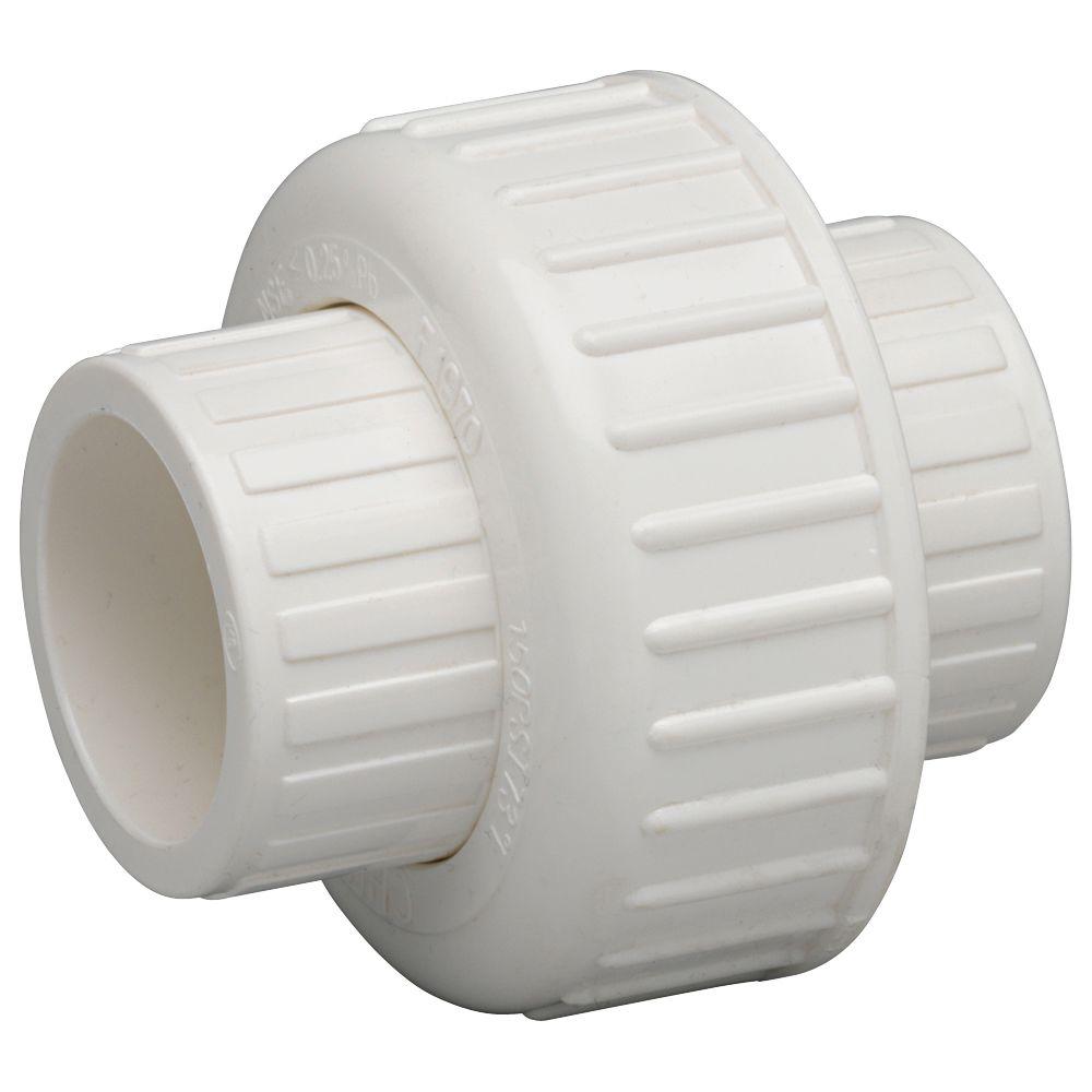 1-1/2 In. Stainless Steel Sch40 PVC Union
