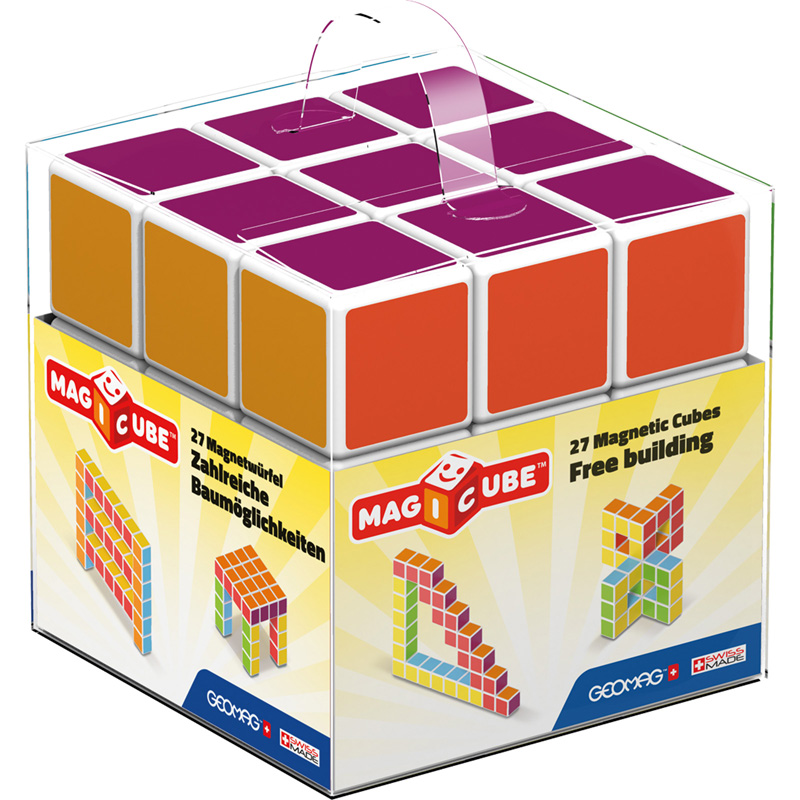 Magicube 27 Piece Multicolored Free Building Set