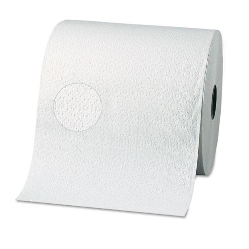 Two-Ply Nonperforated Paper Towel Rolls, 7 7/8 x 350ft, White, 12 Rolls/Carton